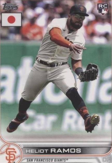 2022 Topps Japan Edition - Heliot Ramos #168 - 1 of 1