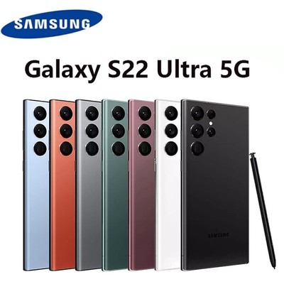 New Samsung Galaxy S22 Ultra SM-S908U 128GB Smartphone Android 5G 108MP US Stock