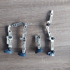 Lot of 4 Vintage Tomy Zoids Toy Parts Legs Connectors