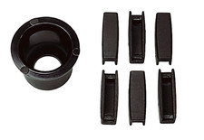 T5 5 Speed Plastic Shift Fork Pads 6 Isolator Shifter Bushing Kit T5-28c
