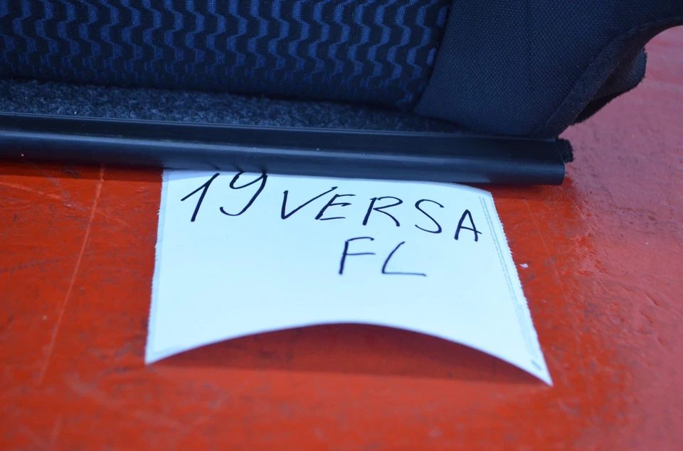 Almofada de assento superior dianteira esquerda do lado do motorista Nissan Versa Note 2019 fabricante de equipamento original - Imagem 2 de 4