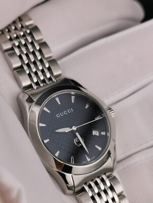 GUCCI Quartz Watch G Timeless Date 126.5 Gucci 102060047006 for