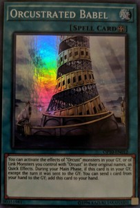 Orcustrated Babel - OP10-EN012 - Super Rare - Unlimited Edition x3 - Near Mint