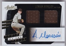 Adrian Morejon 2021 Absolute Tools Of The Trade 2 Swatch Signature #8/25 MADE