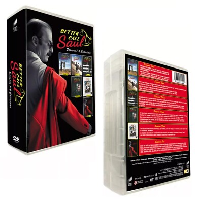 Better Call Saul: The Complete Series Seasons 1-6 (DVD) Free Shipping!