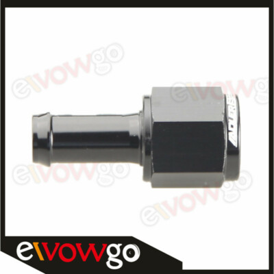 AN6 Hose Adapter 6AN Female To 3/8" Barb Hose Adapter – Straight Push-On Swivel Fitting In Black Aluminum – AN6 To 3/8 A/C Hoses & Fittings For Ford Focus - Foto 10
