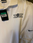 New Nike Golf Dri-Fit Short Sleeve Polo Shirt Color White Size XL Golfing — photo 7