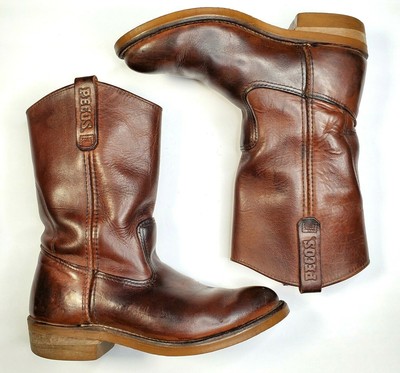 usa made pull on work boots