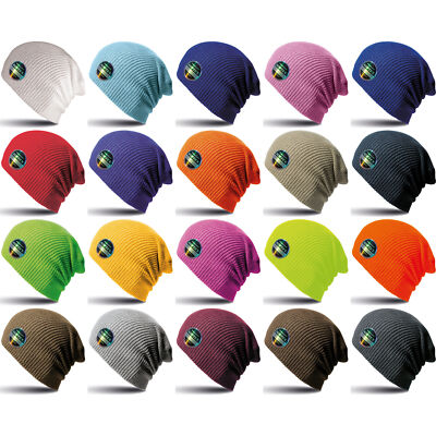 Herren Result Oversized Softex Beanie super weich warm Winter leichte Mütze