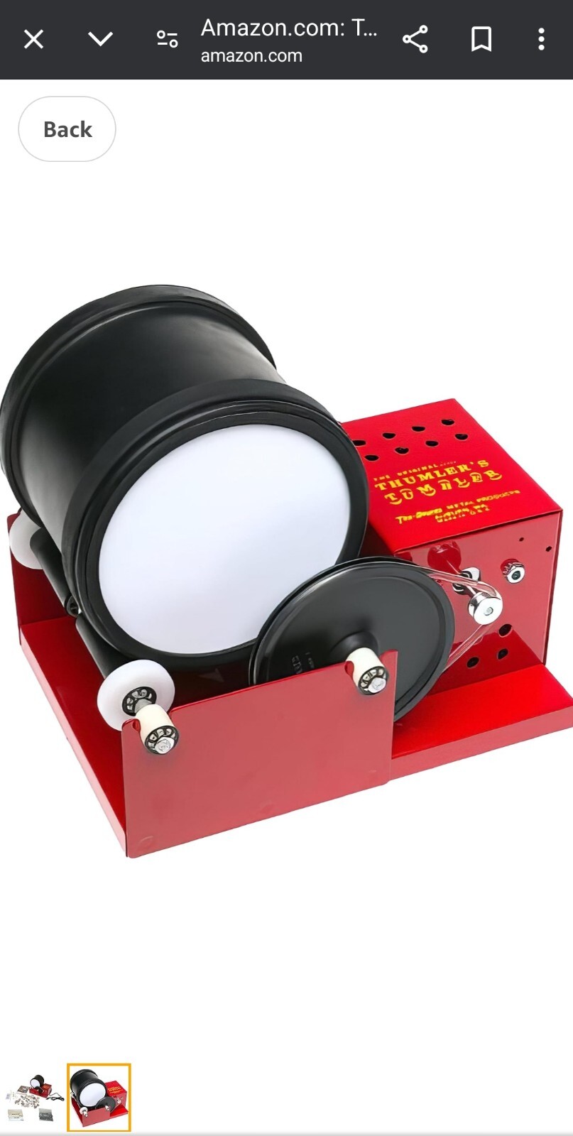 The Original Thumler's Tumbler Model T 100 Rock Polisher eBay