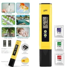 Digital Electric PH Meter LCD Tester Pocket Hydroponics Aquarium Water Test Pen