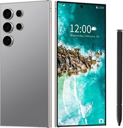 New Factory Unlocked 7.3''Android14 S24 Ultra 4G Smartphone Dual SIM Cell Phone - Picture 17 of 18
