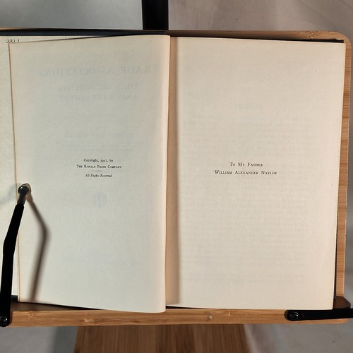 Trade Associations Their Organization & Management by Emmett Naylor, 1921, HC - Picture 6 of 8