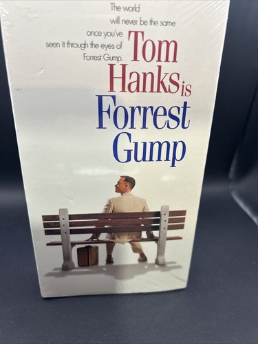Forrest Gump Sealed Paramount Sticker VHS 1995 New Original - Picture 2 of 7