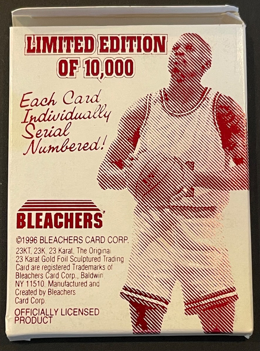NEW LOWER PRICE!! 1996 Bleachers 23k Gold Foil Diamond Stars