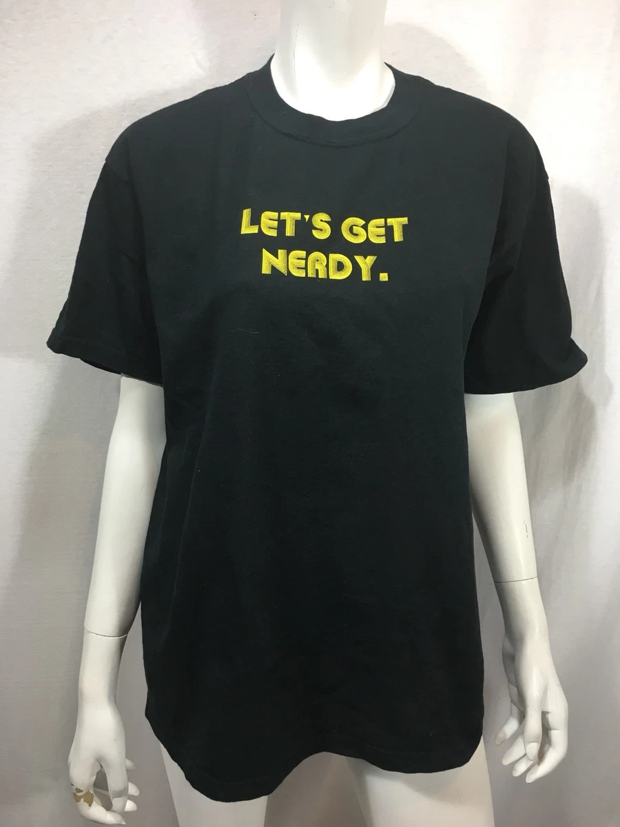 Microsoft Medium tee t shirt Microsoft college Lets Get Nerdy
