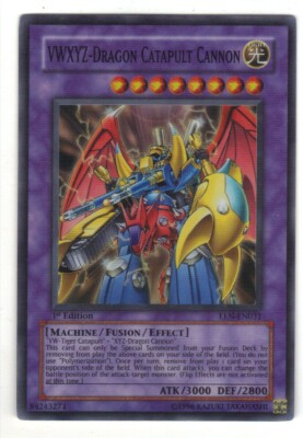 VWXYZ-Dragon Catapult Cannon - Ultimate Rare - 1st Edition - EEN-EN031 - NM