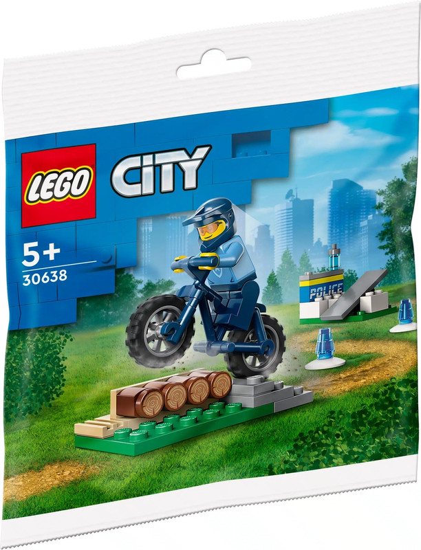 LEGO 30638 City - Police Bicycle Training  Polybag - New & Sealed