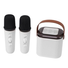 Portable Bluetooth Karaoke Machine fit for Kids Speaker w/ Microphones for Party