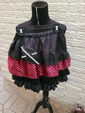 Monster High Girls Skirt - Black and Red Pettiskirt - 5 - 12 years holloween