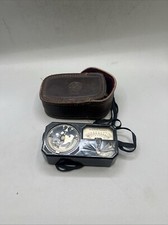 Vtg Art Deco Weston Photronic Light Exposure Meter Model 650 W/ Case Bakelite