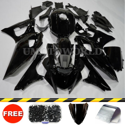  For Yamaha YZF R7 2022-2025 Black Fairings Kit ABS Injection Bodywork w/ Bolts
