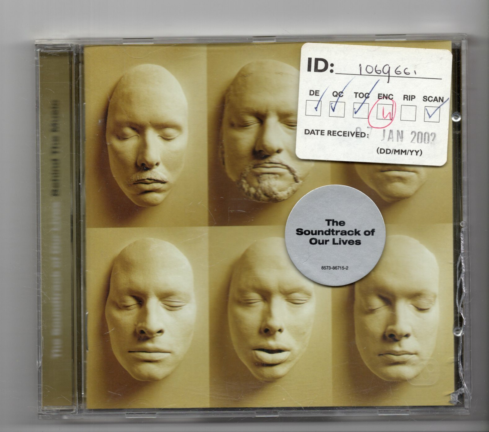 (JN944) The Soundtrack Of Our Lives, Behind The Music - 2001 CD