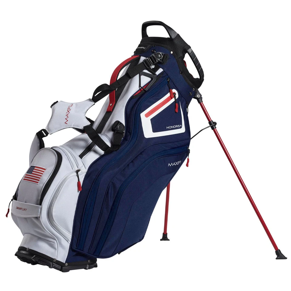 Maxfli Honors + Bolsa de Golfe Suporte 14 Vias Alças Duplas com 11 Bolsos 300D Construct - Imagem 2 de 4