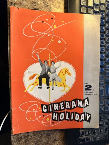 VINTAGE CINERAMA HOLIDAY LOUIS DE ROCHEMONT MUSICAL PROGRAM BOOKLET 1955