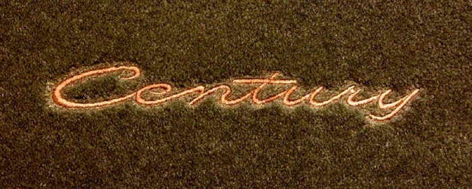 Tapetes de assoalho bordados personalizados Lloyd Mats Velourtex Buick Century (1973-2005) - Imagem 3 de 4