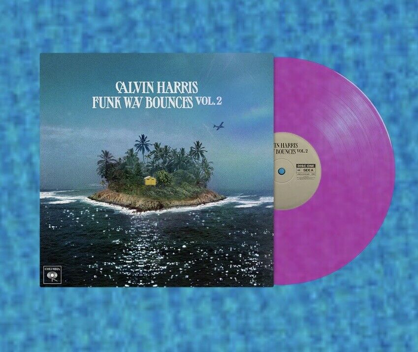 Calvin Harris Funk Wav Bounces Vol. 2 Transparent Pink Vinyl New & Sealed *READ*