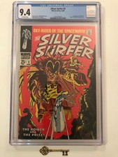 Silver Surfer #3 CGC 9.4 OW 🔥 1st appearance of MEPHISTO 🔥 Marvel Key!