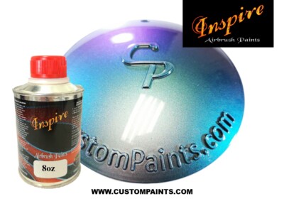 INSPIRE CHROMACOAT SIREN 8oz AIRBRUSH, CUSTOM PAINT, CHAMELEON, ARTIST
