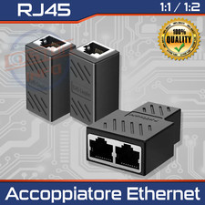 COUPLEUR SÉPARATEUR CÂBLE ETHERNET RJ 45 ADAPTATEUR LAN JOINT PRISE EXTENSION