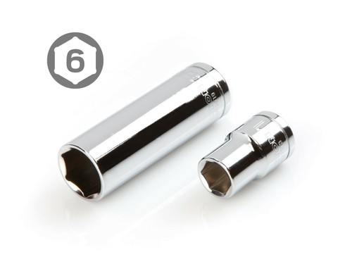 Tekton 47 Pc ⅜” Drive 6 Pt Socket & Ratchet Set (5/16 - ¾, 8 - 19 mm), SKT15301 - Picture 5 of 8