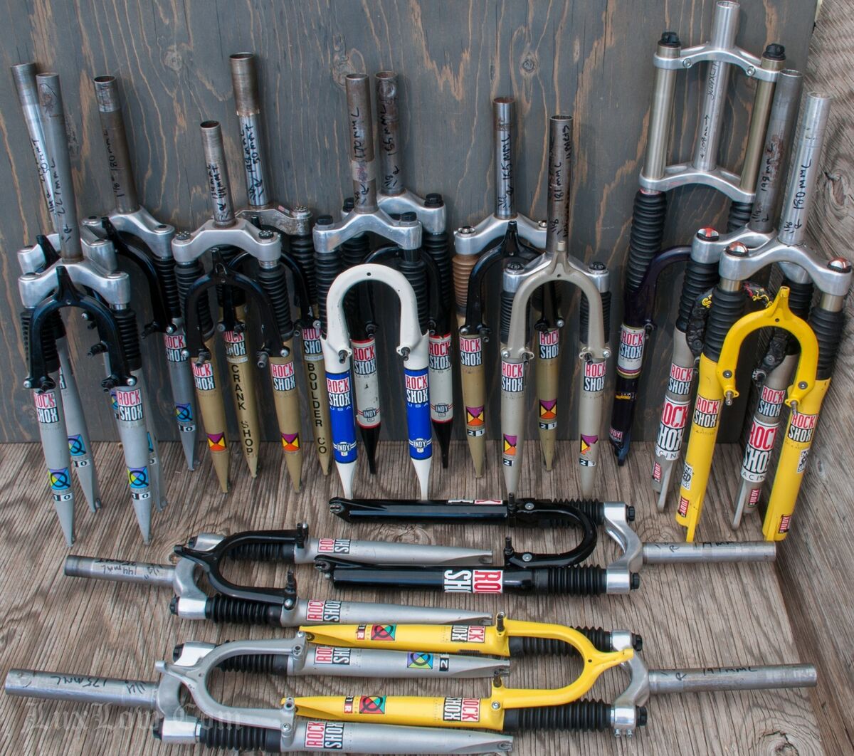 Vintage RockShox MTB Bike FORK Magnesium Quadra Judy Indy + Vintage RockShox MTB Bike FORK Magnesium Quadra Judy Indy +