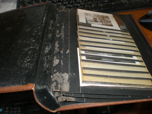 Vintage WW2 Era Black/ White Family Photo Album Cars Beach Boating Women Men - Picture 2 of 16