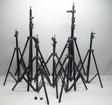 SMITH-VICTOR Aluminum Light Stand RS8 - LARGE LS Telescoping Max. 