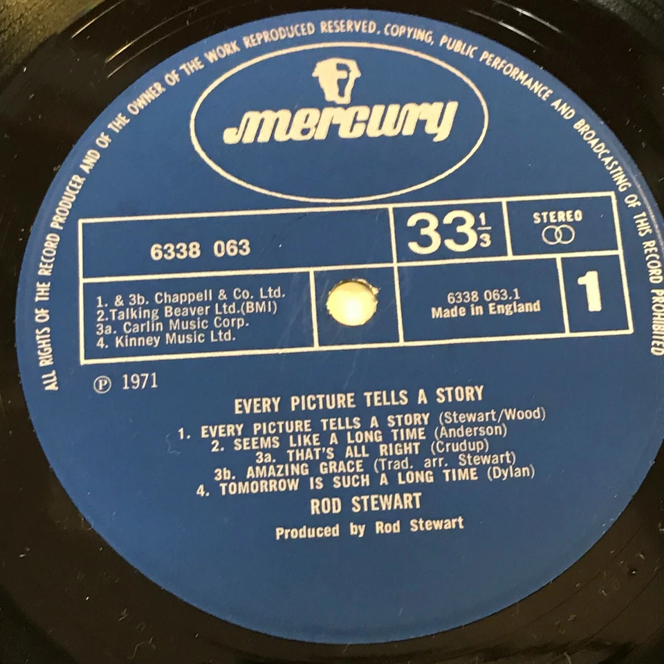 ROD STEWART Every Picture Tells A Story 1971 UK Vinyl LP Maggie May original S - Image 4 of 4