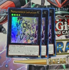 3x Primathmech Laplacian 1st Edition Ultra Rare 