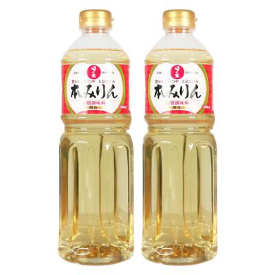 Echter Mirin Hinode Kokusanmai Hon Mirin 2x1L 13,5%vol. Reiswein Kochwein Kochen