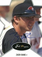 2003 Zach Duke Rookie Auto RC Certified low #/d Autograph