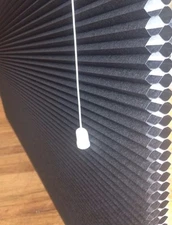 Select Blinds 3/8" Double Cell Blackout Shades 22 7/8" W x 58 5/8" H Night Sky