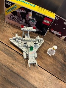 LEGO Classic Space 442 Space Shuttle 100% Complete Box & Instructions Hollow Fig