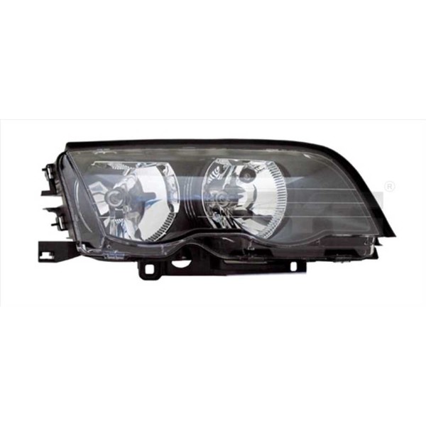 Scheinwerfer Hauptscheinwerfer Rechts Schwarz H7/H7 FüR BMW 3Er Touring E46-image