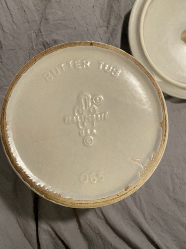 PFALTZGRAFF Yorktown Stoneware BUTTER TUB 065 - Picture 6 of 6