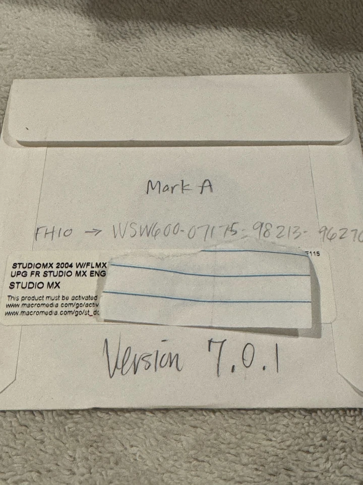 Macromedia Studio MX 2004 - WITH SERIAL # IN VERY GOOD CONDITION!!! - Image 2 of 2