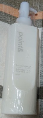 POINT& Super Relief Soy Cleansing Milk 230 mL (7.78 fl. oz.) Exp August 30, 2026
