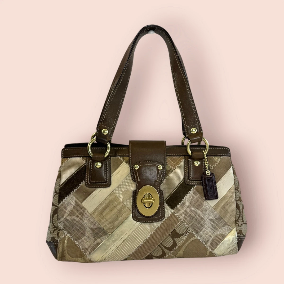 Coach Patchwork Turn Lock Bags & Handbags for Women for sale | eBay