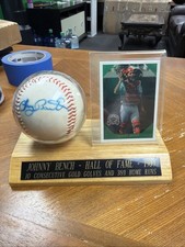 Johnny Bench Card and Memorabilia Guide 40